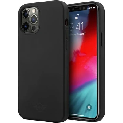 Afbeelding van Mini MIHCP12LSLTBK iPhone 12 Pro Max 6.7 zwart/zwart hardcase Siliconen Tone On