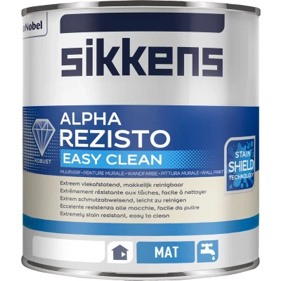 Afbeelding van Sikkens Alpha Rezisto Easy Clean Muurverf 1 liter Mengbaar