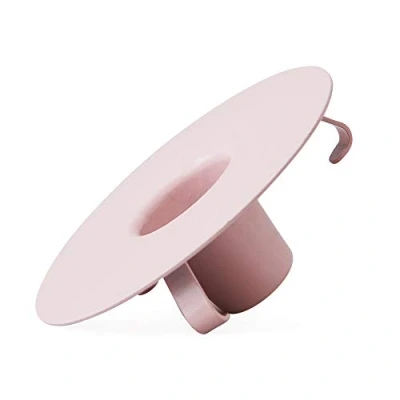 Afbeelding van Design Letters Kaarsenhouder Insert voor Porselein Cup &amp; Favoriete (Roze) Geschilderd Staal, Verstelbaar, Gemakkelijk te reinigen, Past Kaarsen met ca. D: 2,2cm.