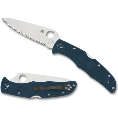 Afbeelding van Spyderco Zakmes Endura 4 Lightweight Blue K390 SE