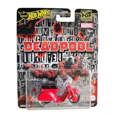 Afbeelding van Hot Wheels Collector&#039;s Deadpool Scooter Voertuig Collector