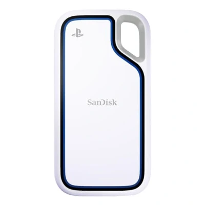 Afbeelding van SanDisk Extreme 2TB draagbare SSD voor Playstation 5 consoles en PC&#039;s, 2TB, leessnelheden tot 1000 MB/s, IP65 water stofbestendigheid valbescherming 3 meter, 1 maand proefversie van Nitro