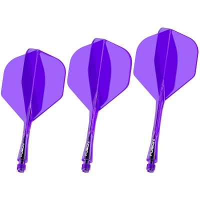 Afbeelding van Winmau Fusion Purple Dart Flights In Between