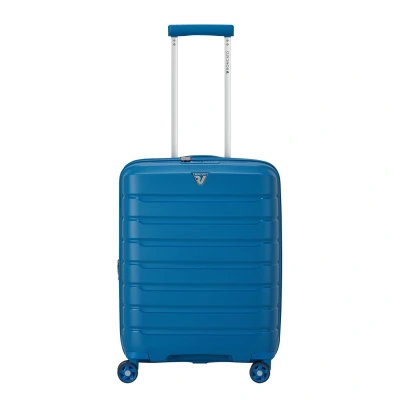 Afbeelding van Roncato Butterfly 4 Wiel Cabin Trolley 55 Expandable Denim Blue