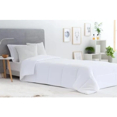 Afbeelding van Todocama Dekbed van vezels, 3003, mijtdicht, herfst winter, 300 g/m², wit (alle maten verkrijgbaar) (bed 160/180 240 x 220 cm)