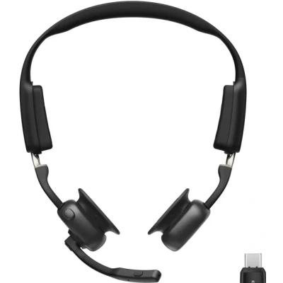 Afbeelding van Shokz Openmeet USB C Dongle (ANC, Draadloze), Koptelefoon, Zwart