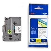 Afbeelding van Brother TZe 135 Tape Wit op transparant (12 mm)