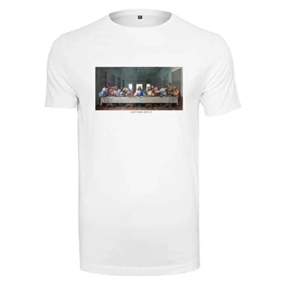 Afbeelding van Mister Tee CANT HANG WITH US Tshirt print, Heren, Maat: Small, White