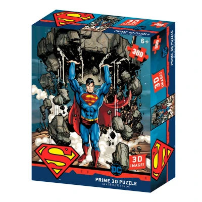 Afbeelding van Prime 3D Redstring DC Comics Superman Berg 300 delen (3D effect)