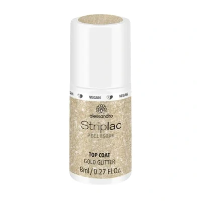 Afbeelding van Alessandro Top Coat Gold Glitter Gellak Beautytasting