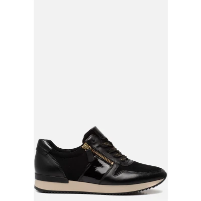 Afbeelding van Gabor Sneakers zwart Leer Dames Maat 43.5