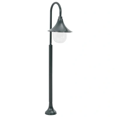 Afbeelding van Paalverlichting tuin E27 120 cm aluminium donkergroen