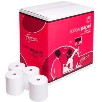 Afbeelding van Thermische Papierrol Fabrisa 60 x 55 12 mm (10 Stuks)