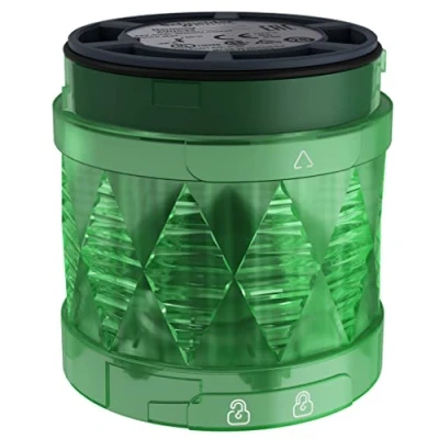 Afbeelding van Schneider XVUC23 diameter 60 mm LED lichtelement, continu licht, groen, IP65, 24V