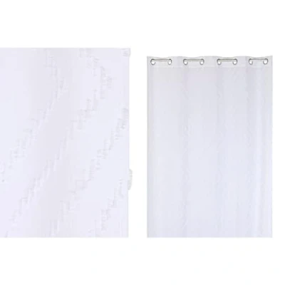 Afbeelding van Home Esprit Gordijn Wit 140 X 260 Cm Borduurwerk