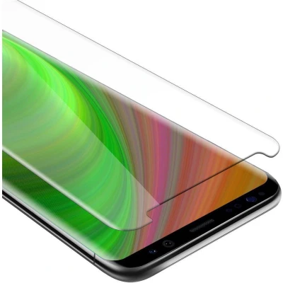 Afbeelding van Cadorabo Screenprotector geschikt voor Samsung Galaxy S8 PLUS in KRISTALHELDER Tempered Display Pantser Film