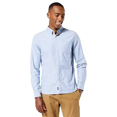 Afbeelding van Dockers Oxford 2.0 Lange Mouwen Overhemd Blauw L Man