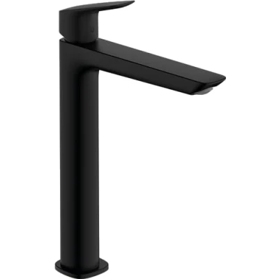 Afbeelding van Hansgrohe hg basin mixer 240 fine logis with pop up waste set matt black 71257670