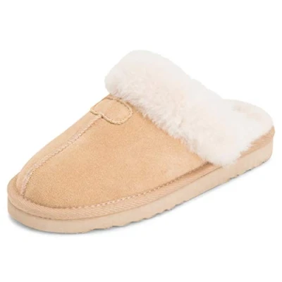 Afbeelding van Dames echt suede Australian Winter Warm Mules 6 BEI39 YC0217