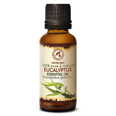 Afbeelding van Eucalyptus Olie Essentiële 30ml 100% Puur &amp; Natuurlijk Aromatherapie Geurolie Geurverspreider Ontspanning Toevoegen aan Bad Cosmetica Massage Wellness Aroma Lamp Of Elektrische Diffuser