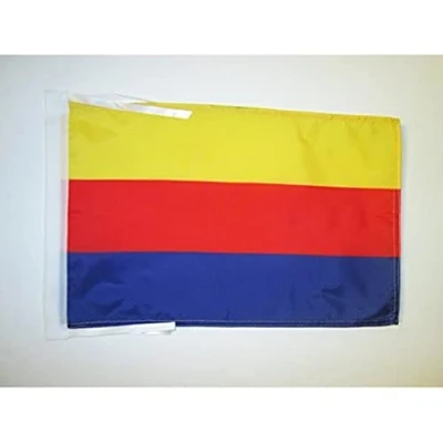 Afbeelding van Provincie Noord Hollandse Vlag 45x30 cm koorden KLEINvlaggen 30 x 45 Banier 18x12 in Hoge kwaliteit AZ FLAG