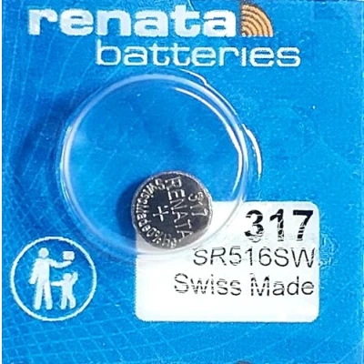 Afbeelding van Renata / Swatch Group knoopcel zilveroxide 317 1,55 V 10,5 mAh blister(s) x 1