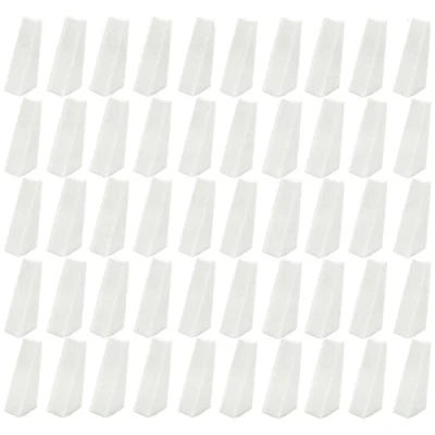 Afbeelding van 50 stks Nail Art Sponzen, Herbruikbare Make up Spons Cosmetische Wiggen, Driehoek Sponzen Vorm Foundation Schoonheid Tool