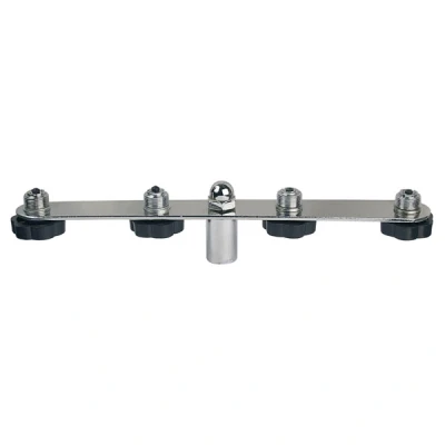 Afbeelding van Showgear Microfoon T bar Voor 4 microfoons