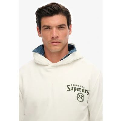 Afbeelding van Tokyo Narrative Hoodie met Losse Pasvorm White Grootte: Xxl