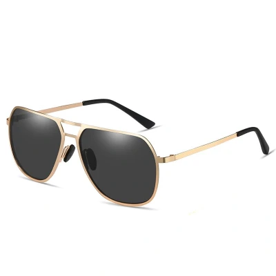 Afbeelding van BUGOLINI® Masculinitas Designer Zonnebril Voor Heren Gepolariseerd UV400 Gold