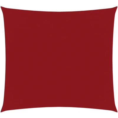 Afbeelding van vidaXL Zonnescherm vierkant 7x7 m oxford stof rood