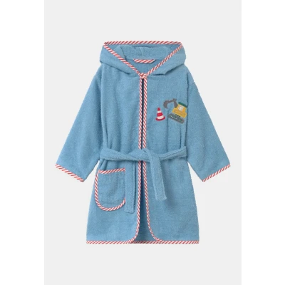 Afbeelding van Playshoes Bagger Badjas voor kinderen, Maat: 86/92, Bleu