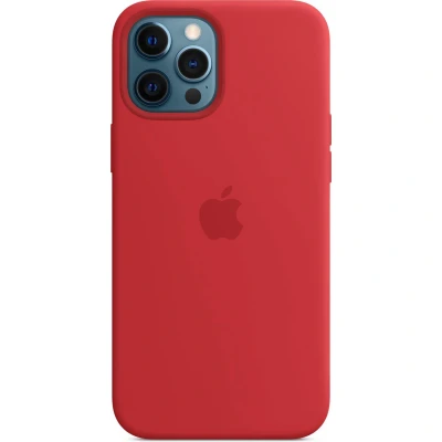 Afbeelding van Apple siliconenhoesje met MagSafe iPhone 12 Pro Max (Product) Red