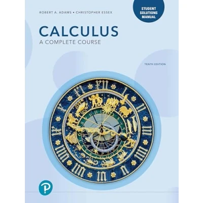 Afbeelding van Student Solutions Manual for Calculus: A Complete Course