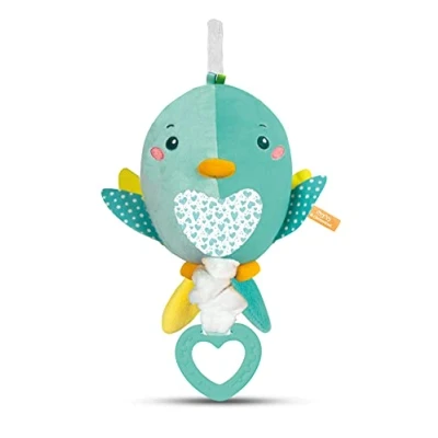 Afbeelding van Clementoni Baby Eerste Maanden Muziekknuffel Vogel, 0+ maanden, 17269