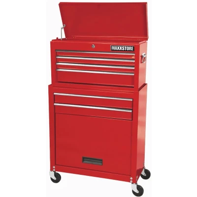 Afbeelding van ERRO Gereedschapswagenset Maxxstore (met opzetkist) 6 laden