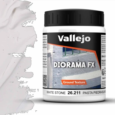 Afbeelding van Vallejo Witte Steen Pasta, 200ml