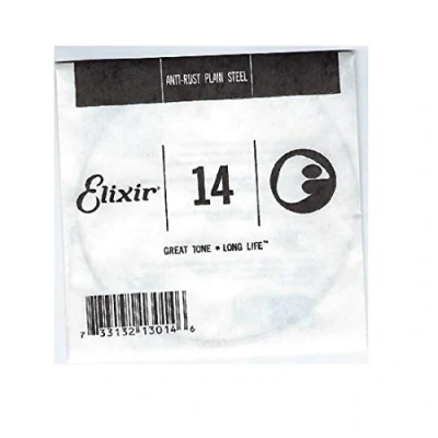 Afbeelding van Elixir 13014 Anti Rust Plain Steel .014 losse snaar