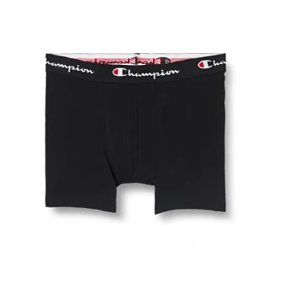 Afbeelding van Champion Core Trunk x2 boxershorts, zwart, XS (2 stuks) voor heren