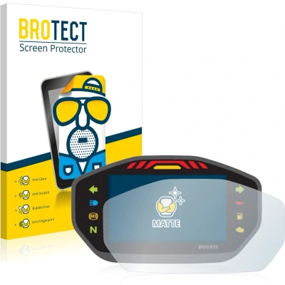 Afbeelding van BROTECT Screenprotector voor Ducati Monster 1200S Colour TFT Display Folie Beschermfolie matte (2 Stuks)