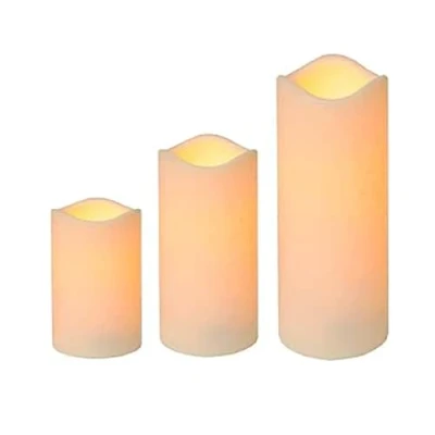 Afbeelding van Cepewa Led kaarsenset, outdoor, 3 delig, met timer