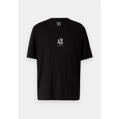 Afbeelding van Armani Exchange Tshirt basic, Heren, Maat: Medium, Black