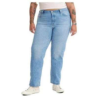 Afbeelding van Levi&#039;s plus 501 Original FOR Women Straight leg jeans, Dames, Maat: 54x32, Hollow days