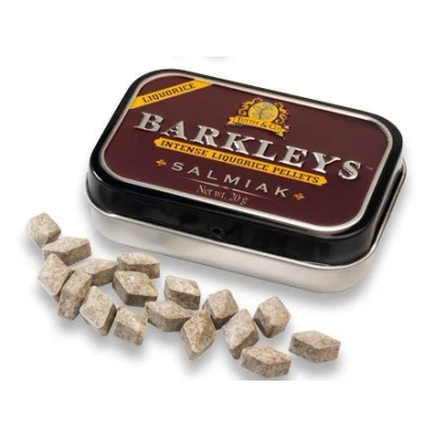 Afbeelding van Barkleys Liquorice pellets salmiak 20 g