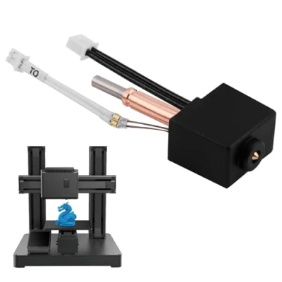 Afbeelding van Aluminium V5 extruder Hotend 12 V 40 W printkop Vervanging voor Anycubic I3 Mega Serie Eenvoudige installatie Hittebestendig Compatibel met verschillende filamenten Hoogwaardig messing