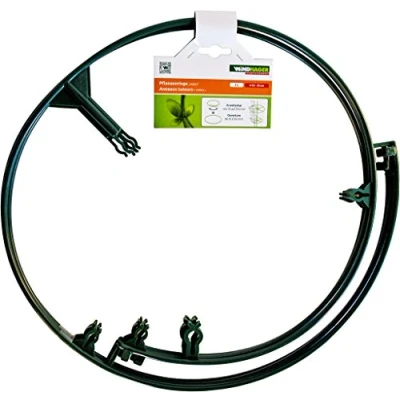 Afbeelding van Windhager Vario 06252 Plantenring, plantensteun, plantenhouder, bloemensteun, struiksteun, 35 50 cm, 3 stuks