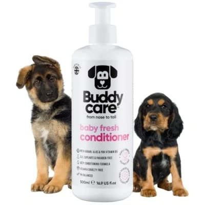 Afbeelding van Revitalisant Pour Chien Baby Fresh de Buddycare 500 ml parfum met aloë vera en provitaliteit B5