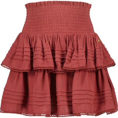 Afbeelding van Vingino meiden VN9026 Rok Qalice Old Berry Maat 164