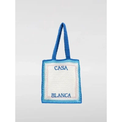 Afbeelding van Casa Blanca Crochet Tote Bag Blue