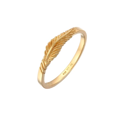 Afbeelding van Elli BOHO Ring goldcoloured, Dames, Maat: 54, Gold coloured